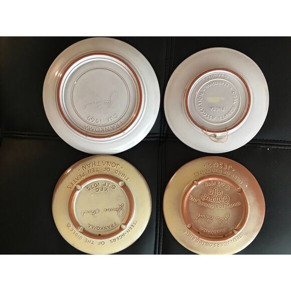 Frankoma Pottery  collection set of 4 - Picture 2 of 2